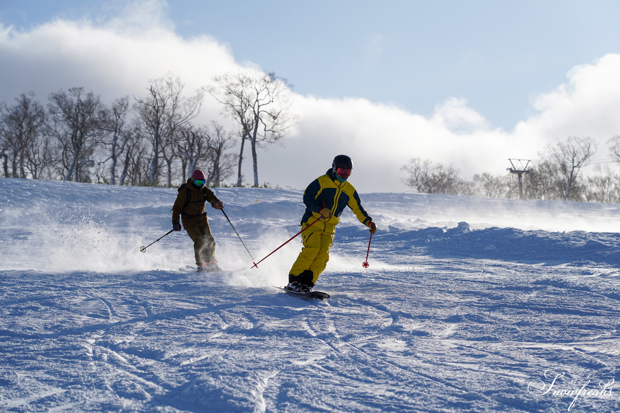 天然雪100％！本日、中山峠スキー場がゲレンデオープン♪ 2019-2020 北海道スキー＆スノーボードシーズンの開幕です(*^^)v